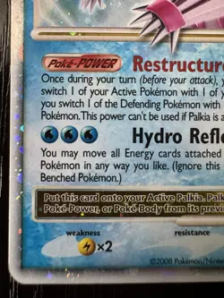 Pokemon TCG Palkia LV.X DP18 Diamond & Pearl Holo Promo Eng 2008 - Image 5
