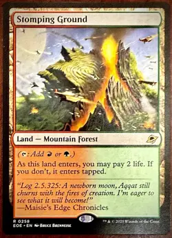 Magic The Gathering, Stomping Ground, Edge of Eternities, Regular MT/NM - Image 1
