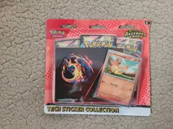 Pokemon Ascended Heroes 3 Pack Charmander and Ghastly Sticker Collection - Image 3