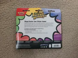 Pokemon Ascended Heroes 3 Pack Charmander and Ghastly Sticker Collection - Image 4