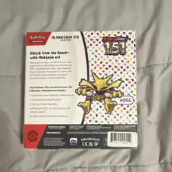 Pokemon Scarlet & Violet 151 Alakazam ex Collection Box Promo Booster English - Image 2