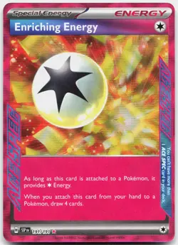 Enriching Energy 191/191 ACE SPEC Rare Surging Sparks Pokemon Near Mint - Image 1