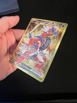 Koraidon ex Gold 254/198 Full Art Pokemon Scarlet and Violet Base Set NM - Image 4
