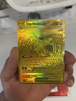 Pokemon TCG Chaos Rising Mega Greninja Ex Hyper Rare 122/086 GOLD Mint/GEM - Image 2
