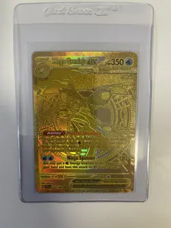 Pokemon TCG Chaos Rising Mega Greninja Ex Hyper Rare 122/086 GOLD Mint/GEM - Image 3