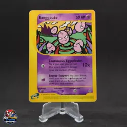 Exeggcute (77) Common Aquapolis 77/147 MP Pokemon - Image 1