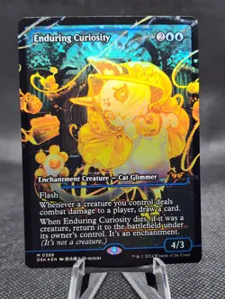 MTG - [FOIL] Enduring Curiosity (Showcase) - Duskmourn - Image 1