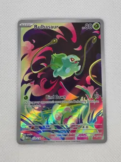 Bulbasaur 133/132 Mega Evolution Illustration Rare Pokemon TCG - NM - Image 1