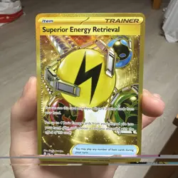 POKEMON Superior Energy Retrieval - #277/193 Holo SV02: Paldea Evolved NM - Image 1