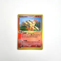 Pokemon TCG Combusken Ruby and Sapphire Reverse Holo 28/109 LP Light Play - Image 2