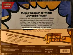 Pokemon Ascended Heroes Mega Feraligatr Ex Box Brand New Factory Sealed - Image 2