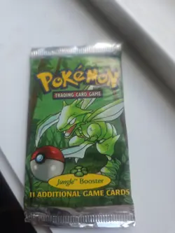 1999 Pokemon Jungle Booster Pack - Factory Sealed Unweighed Scyther Art NoRefund - Image 1