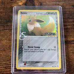 Pokemon TCG Eevee EX Delta Species Reverse Holo Stamped Near Mint NM 68/113 - Image 1