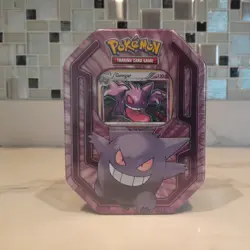 2016 Pokemon TCG Gengar Collector Tin Factory Sealed with hanger tag. - Image 1