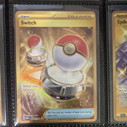 The Pokemon Company Switch 206/165 Sv: Scarlet & Violet 151 Holo Hyper Rare - Image 1