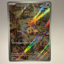 Bramblin 198/193 Pokemon Paldea Evolved Holo Illustration Rare - Image 1