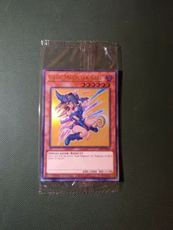 Yu-Gi-Oh Dark Magician Girl LART-EN035 Sealed Foil Card - Image 1