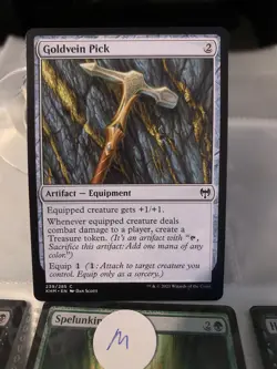 GOLDVEIN PICK #239 Kaldheim MTG - Image 1