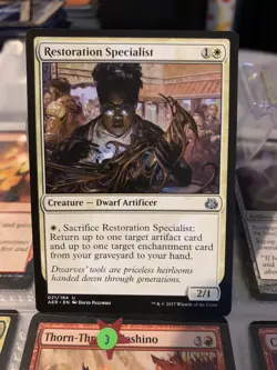 MTG Restoration Specialist Aether Revolt 021/184 Regular Uncommon - Image 1