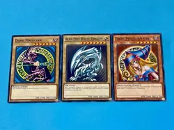 Blue-Eyes White Dragon SDK Art + Dark Magician + Dark Magician Girl | YuGiOh! - Image 1