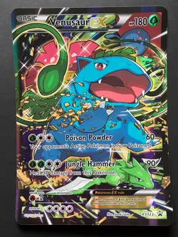 Venusaur EX XY123 XY JUMBO Pokemon Card Oversized PROMO HOLO Generations NM - Image 2