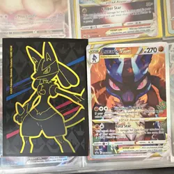 Pokemon Lucario VSTAR SWSH291 Sword & Shield Promo Holo Vstar 270 HP Card - Image 3