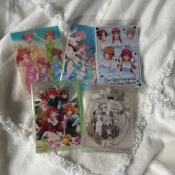 Quintessential Quintuplets Clear Card Trading Card - Image 1