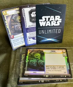 Star Wars Unlimited Mandalorian & Grogu AMC Movie Promo 2-Card Sealed Pack (3) - Image 1