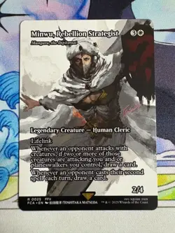 2025 MTG Final Fantasy Minwu, Rebellion Strategist Through the Ages #25 - Image 1