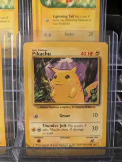4 Vintage Pikachu Pokemon Cards! - Image 3