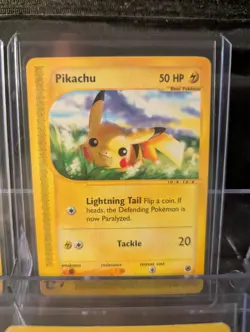 4 Vintage Pikachu Pokemon Cards! - Image 4