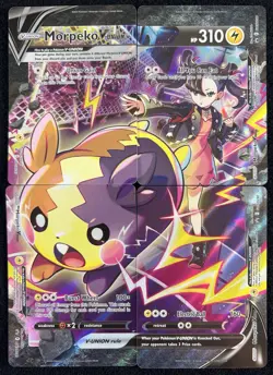 Morpeko V-Union 4 Card Set Promo Crown Zenith SWSH287 SWSH288 SWSH289 SWSH290 - Image 1