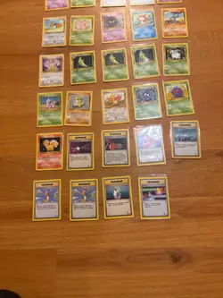 Base Set 2 Unlimited Pokemon Bulk 34 Card Vintage Lot - Image 3