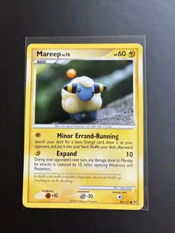 Pokemon TCG Mareep Platinum 82/127 Card Yuka Morii LP - Image 1