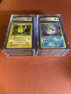 Lot Of 12 CGC Graded Vintage Pokemon Cards - Image 2