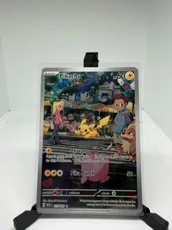 Pokemon Pikachu TCG 173/165 AR Scarlet & Violet 151 Card - Image 1