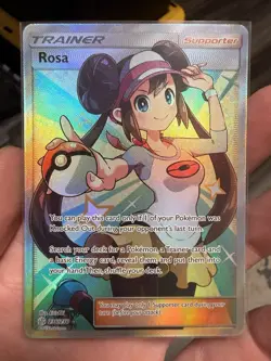 Rosa Full Art Holo Card 236/236 Sm-Cosmic Eclipse NM Condition English - Image 1
