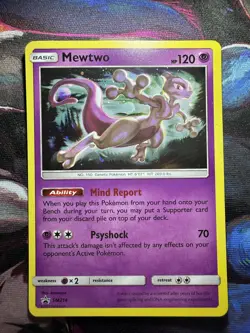 Mewtwo SM214 - Promo - Pokemon Trading Card Game - Hidden Fates Promo MP - Image 1