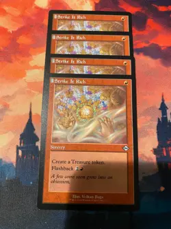 MTG Modern Horizons 3 Strike it Rich Retro Frame x 4 - Image 1
