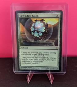 Unwinding Clock New Phyrexia 164/175 MTG Rare - Image 1