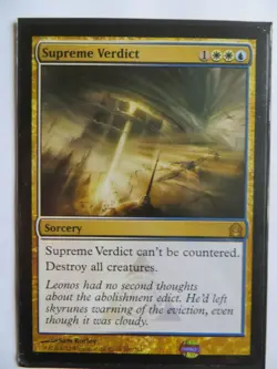 Supreme Verdict ~ Return to Ravnica [ LP ] [ Magic MTG ] 201/274 Sorcery - Image 1