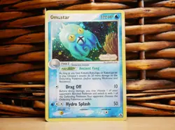 Pokemon OMASTAR 23/92 REV HOLO RARE | MP Moderate Play | EX Legend Maker | 2006 - Image 2