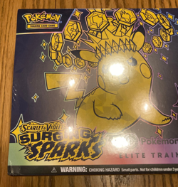 Pokemon Center Surging Sparks Elite Trainer Box ETB Brand New / Factory Sealed - Image 2