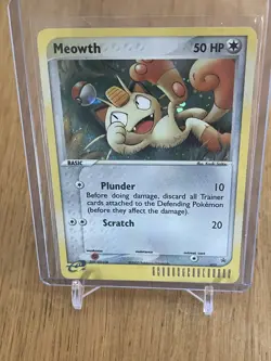 Pokemon TCG - Meowth 013 (EX Series Collector's Tin) Promo - Holo - 2003 - Image 1