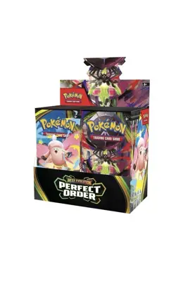 Pokemon TCG Mega Evolution Perfect Order Booster Box 36 Packs Factory Sealed New - Image 1