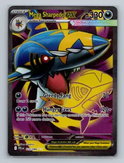 Pokemon ME02: Phantasmal Flames #113/094 Mega Sharpedo ex - Image 1