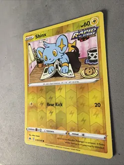 Pokemon TCG * 39/159 Shinx REVERSE HOLO Common * Crown Zenith SWSH * NM - Image 2