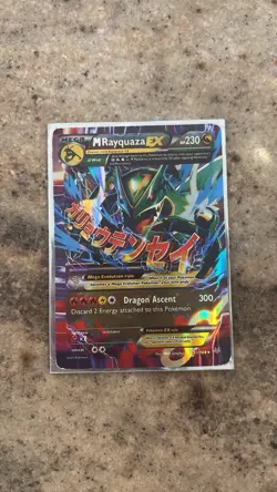 Pokemon M Rayquaza EX Roaring Skies 61/108 Ultra Rare Holo Eng 2015 - Image 1