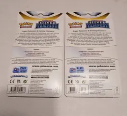 Pokemon Silver Tempest Check Lane Blister Pack x2 - Image 2