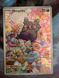 Morpeko 206/182 Paradox Rift Illustration Rare Pokemon TCG NM - Image 1